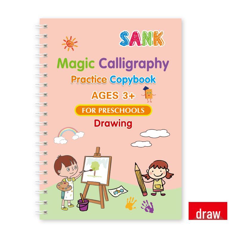 Детская английская каллиграфия Волшебная пропись