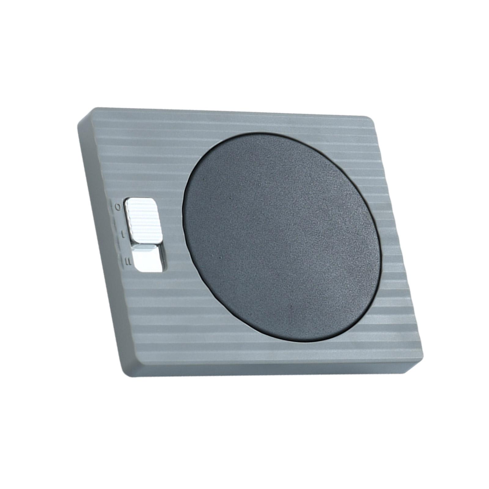 

Quick Heating Beverage Warmer Pad Versatile Drink Cups Heating Coaster for Keeping Coffee Hot at Work or Homes сірий