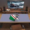 Legia Warsaw Print  Cushion Non-slip Laptop Tablet Big Mousepad XXL Mat Mini PC Playmat With Lock edge