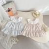 Baby Girls' Sweet Doll Collar Sleeveless Floral Princess Dress