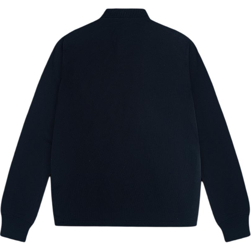 Polo Ralph Lauren Solid Color Bear Embroidered Long Sleeve Polo Shirt Men Tops Black 710766810-001
