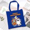 Halloween Halloween Printed Canvas Bag Lazy Style Trend Student Leisure Shoulder Bag Large Capacity