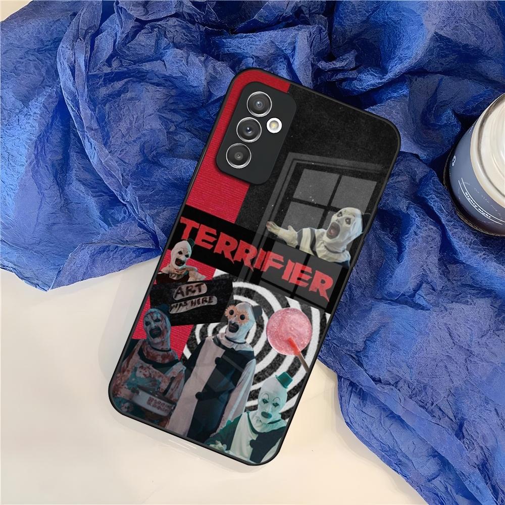 Horrorfilm-Terroristen-Handyhülle für Samsung S25 S24 S30 S21 S23 S20 S22 Fe S10 E S9 Note 20 Pro Ultra Plus Glasabdeckung