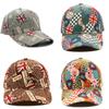 Flag National Uk Character Baseball Cap Printed Letter  Casual Hat  Simple