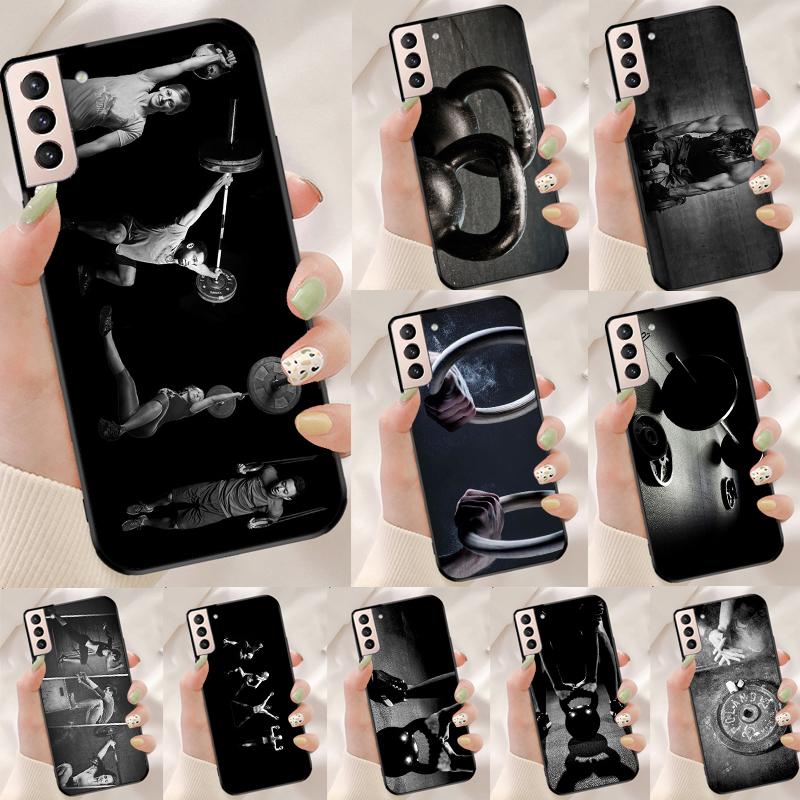 Cool Gym Fitness Cross Workout Funda Case For Samsung Galaxy S25 Ultra S9 S10 S20 S21 S22 Plus S23 Ultra S24 FE Phone Cover