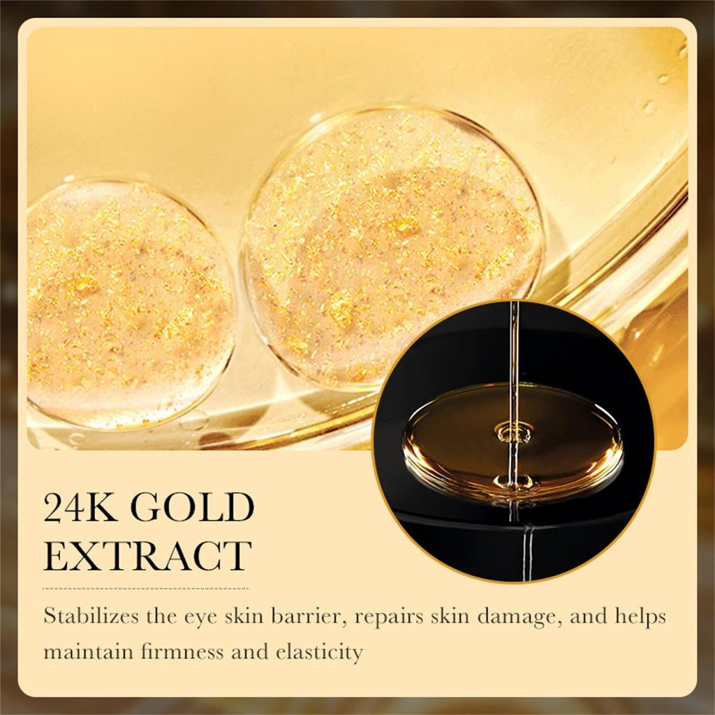 Gold Hyaluronic Anti-Wrinkle Multi-Effect Eye Cream Moisturizing And Protecting Eye Area Eye Cream
