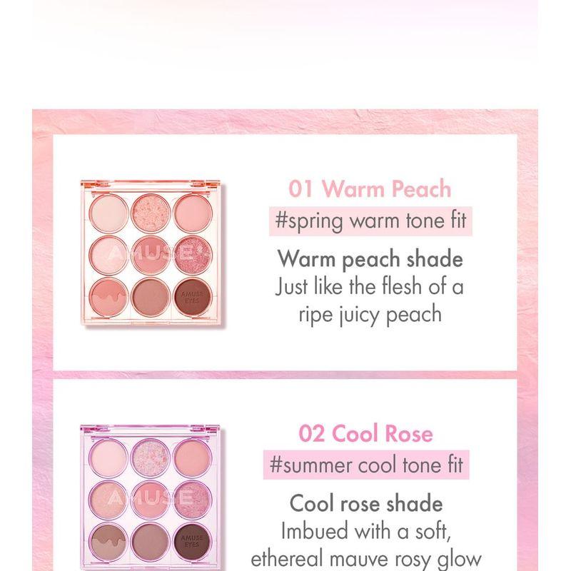 AMUSE - Eye Color Palette - 3 Types