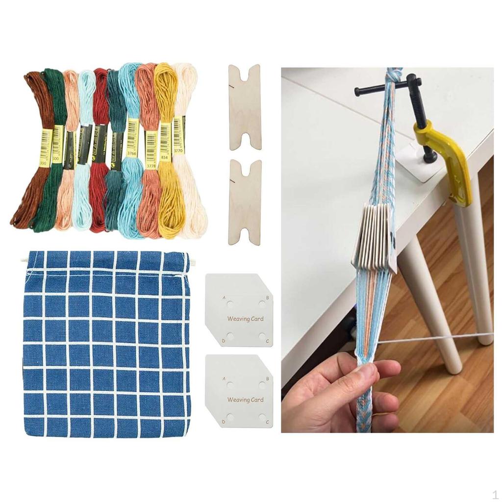 Beginner's Weaving with Smooth Surface for DIY Craft Projects
