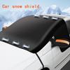 Automobile Snow Protection Cover for Front Windshield, Anti-Freezing and Anti-Frost Snow Magnetic Suction Snow Guard, Car Cover