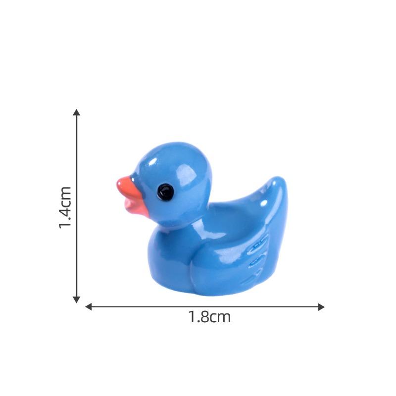 Little Yellow Duck Figurines Moss Micro-landscapesMiniature Ornaments Decorative Accessories Resin Handicrafts
