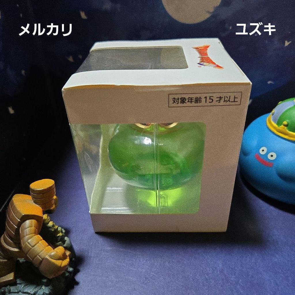 [USED] Dragon Quest Big Clear Figure Slime Behomazun