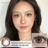 EYESHARE 1 Pair BUBBLE Gray Contact Lenses for Eyes Brown Natural Korean Softlens Beauty Eye Makeup Lens