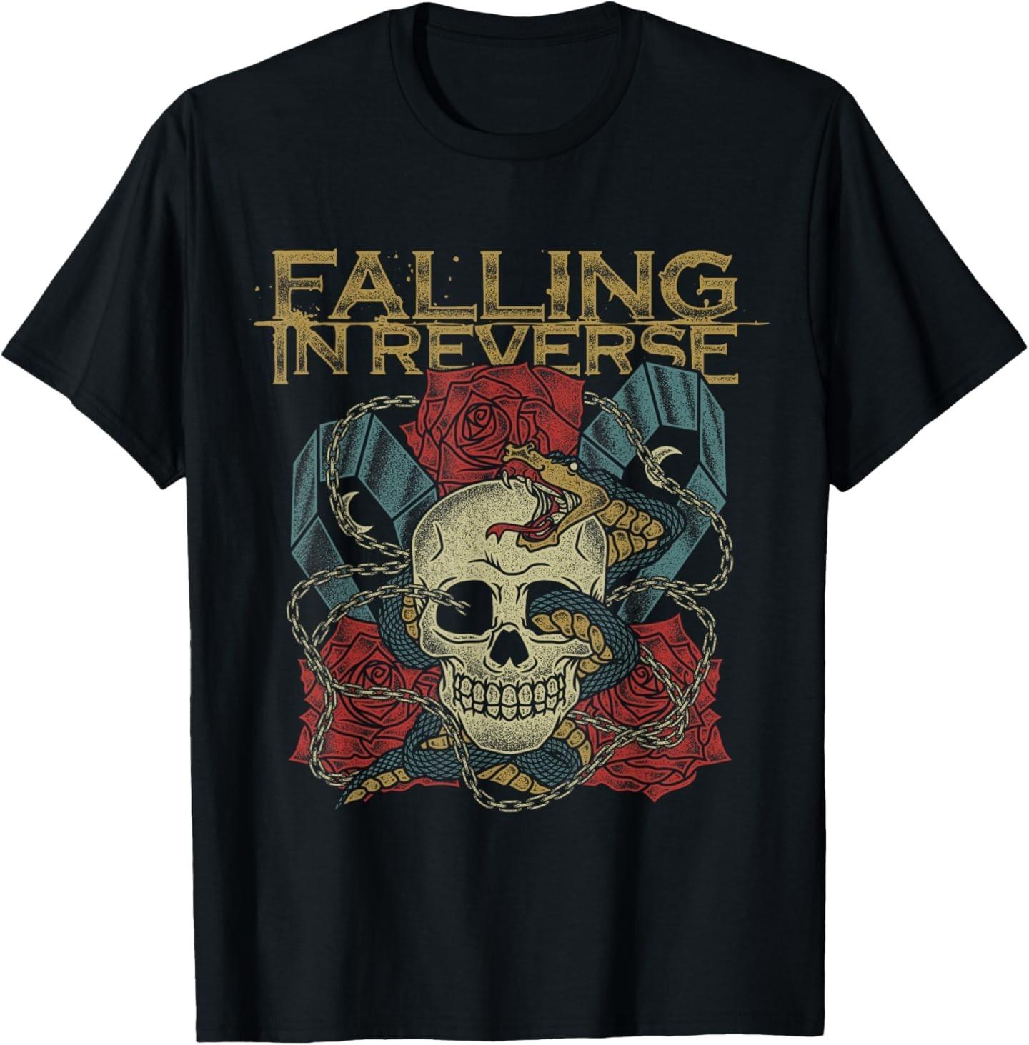 Falling In Reverse - The Death - Official Merchandise T-Shirt Mens Womens Tees Top XL