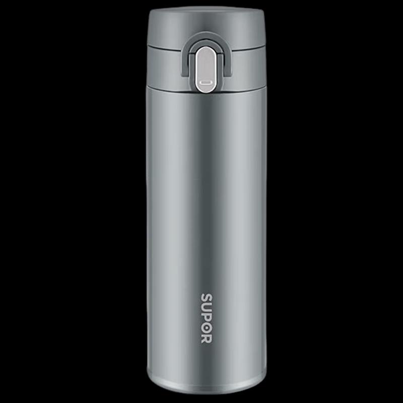 Supor 316L Stainless Steel Insulated Thermos Bottle, 450ML