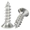 Grade 8.8 Nickel-Plated Countersunk Flat Head Hexagon Socket Self-Tapping Screws M2-M6.