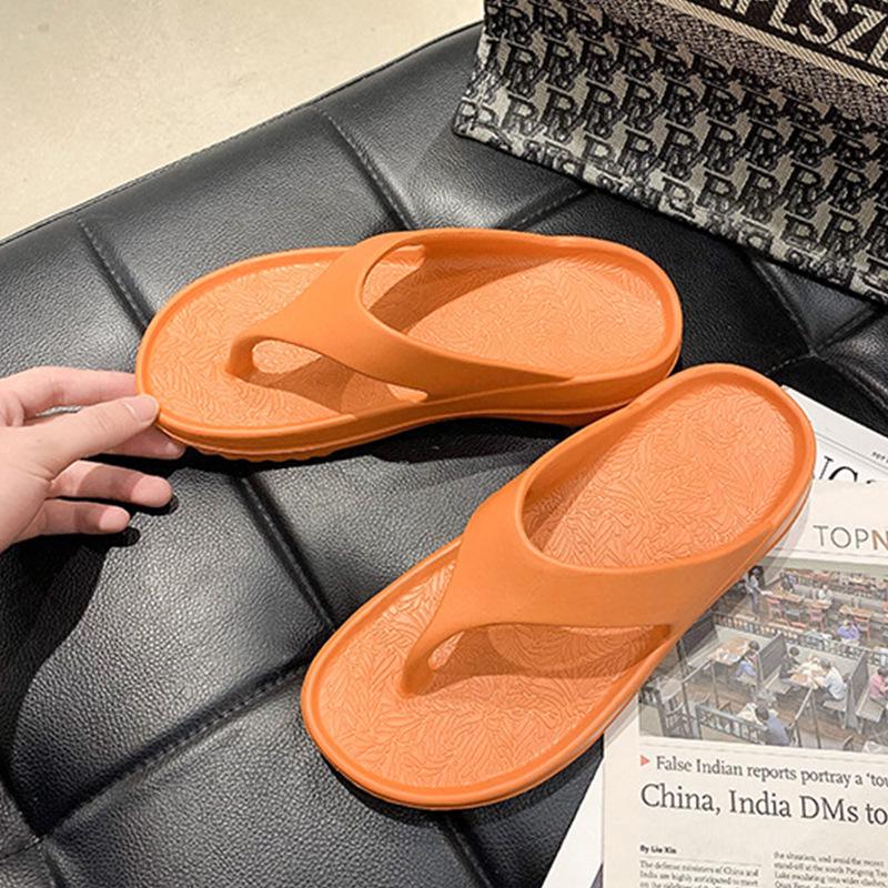 Men's & Women's Outdoor Korean Toe-Post Flip-Flops: Soft & Thick Sole, Lightweight Sandals