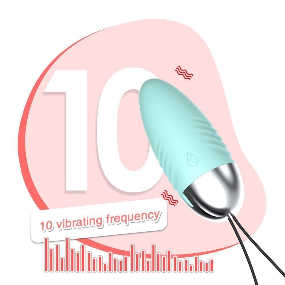 10 Modi drahtlose Fernbedienung Vibratoren Jump Egg Female Clitoral Stimulator Vaginal G-Punkt-Massagegerät Sexspielzeug für Frauen