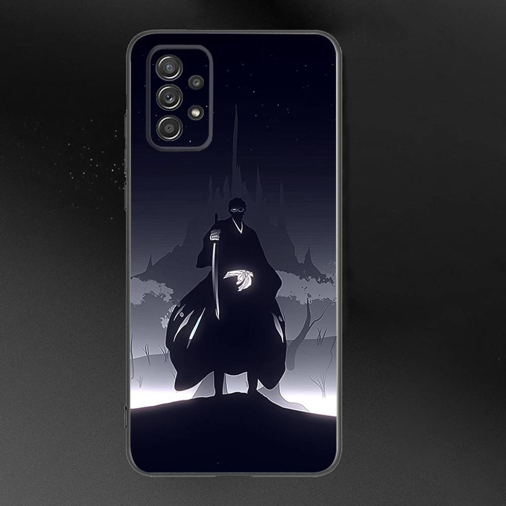 A-Aizen S-Sousuke Anime Phone Case For Samsung Galaxy A 91,80,73,72,71,53,52,51,22,5G Shockproof Soft Black Cover