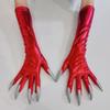 Guanti Blingbling per Dita Intere con Unghie Lunghe per Costumi di Halloween Accessori Guanti per Unghie Unghie Lunghe