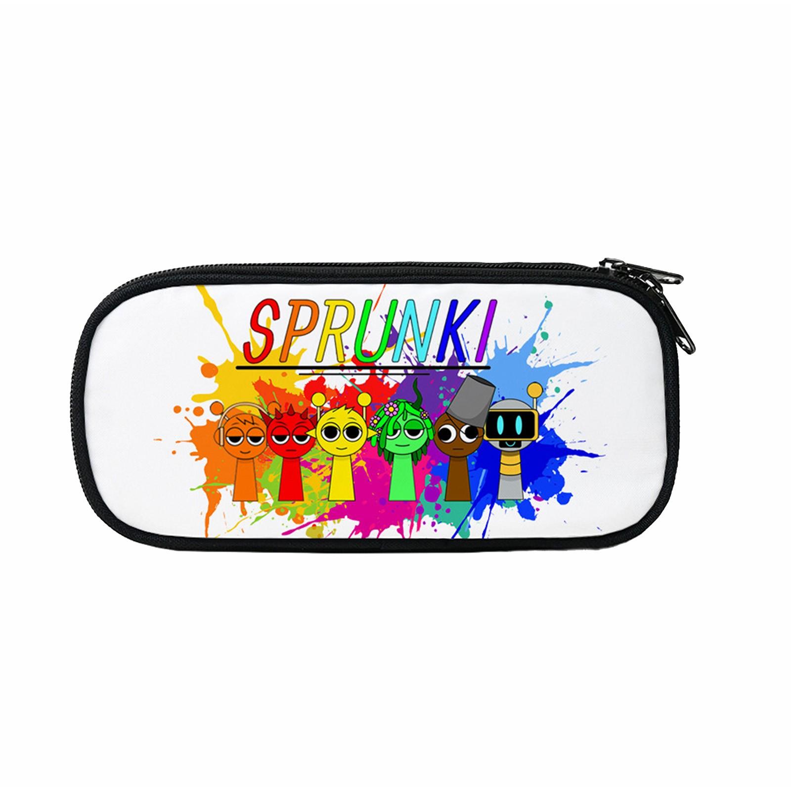 

Забавный персонаж однослойный пенал квадратный большой емкости пенал полиэстер канцелярская коробка One Size