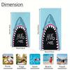 Cartoon Shark'S Mouth Beach Towel Quick-Drying Towel Suitable For Seaside Pool Camping Vacation Yoga For Family Friends Children