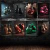 Boxer Boxing Gloves Premium Prints Poster Canvas Painting Modern Wall Art Picture Living Room Bedroom Home Boxing Gym Decoration