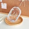 Toys Transparent Doll Storage Bag PVC Bag for Figurines Plush Cotton Dolls Carry Portable Storage Case Pouch Keychain Pendant