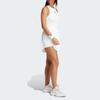 Adidas Tennis Pro Aeroready Dress Short Solid Color Slim Fit Sports With Tennis Safety Shorts Sleeveless Dress Women Dress White IT1838
