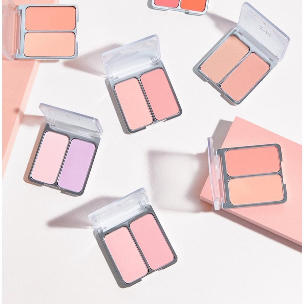 2AN Dual Cheek 9g, 06 Pink Petal, 1 piece