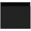 Coffee Table Set Black 100 x 48 x 40 cm Particleboard