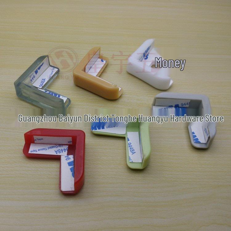 Glass Corner Protector Pads for Children's Safety - Self-Adhesive, Transparent Table Edge Covers, Anti-Collision for Coffee Tables.