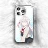 Custodia per Telefono Anime Carina A-Alya per iPhone 16 17 15 14 12 13 Pro Max Colore Nero Copertura Antiurto