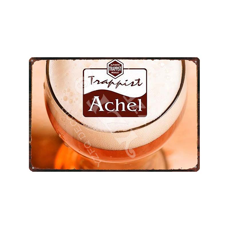 Belgium Beer DE Koninck Vintage Metal Tin Sign Retro Plates For Wall Bar Pub Art Kitchen Coffee Home Decor 30X20CM Gift DU-9193B