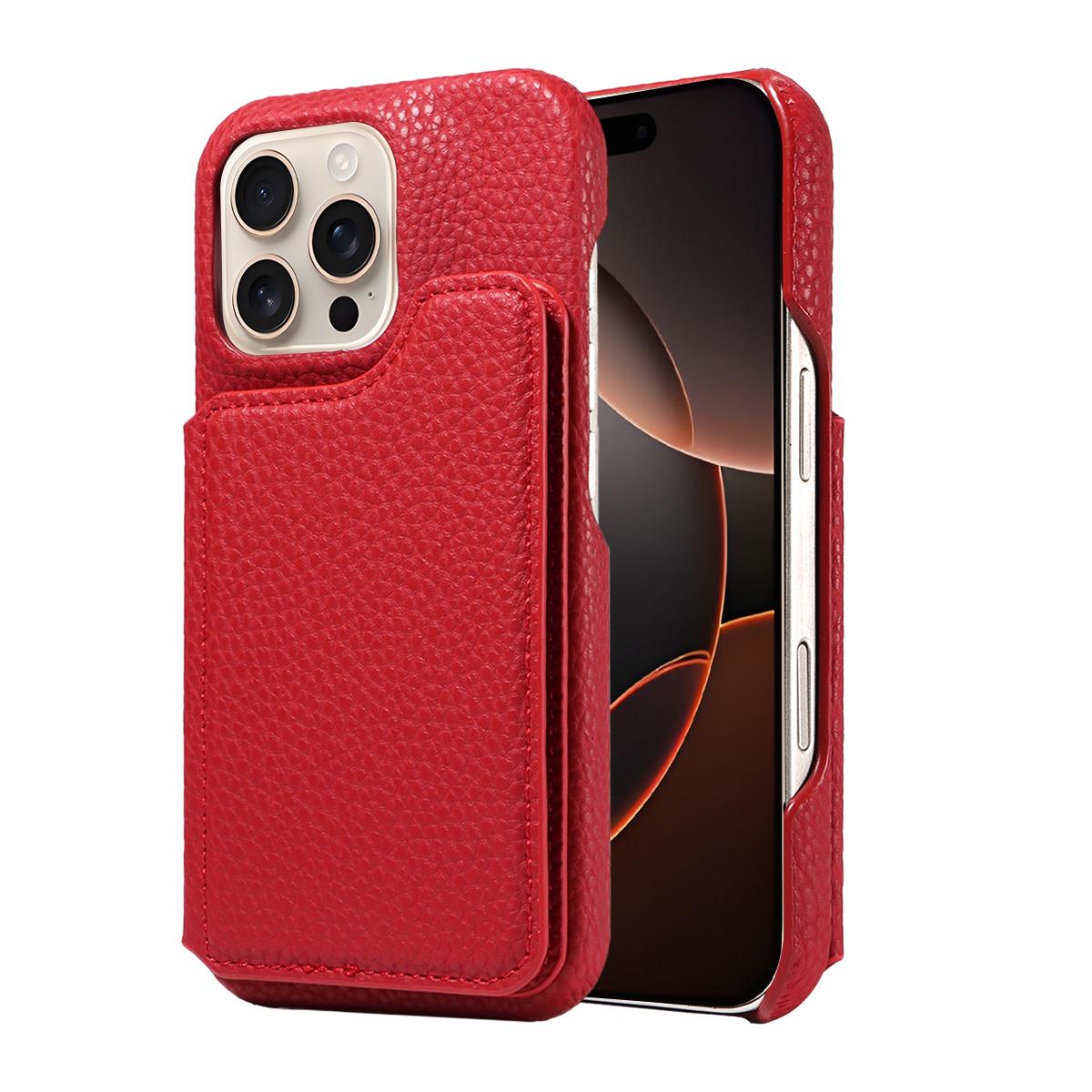 

Модный противоударный противоугонный чехол из искусственной кожи для iPhone16 15 14 13 12 11 7 8 серии, слот для нескольких карт, функция кронштейна For iPhone 16 Pro Max&Artificial Leather