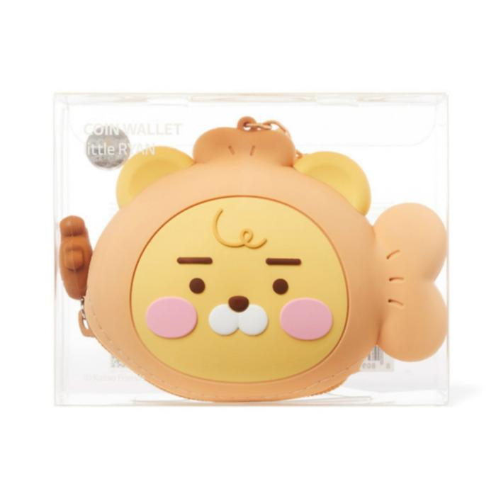 Kakao Friends Silicone Coin Wallet - Bungeoppang Ryan (Fish Bread Ryan).