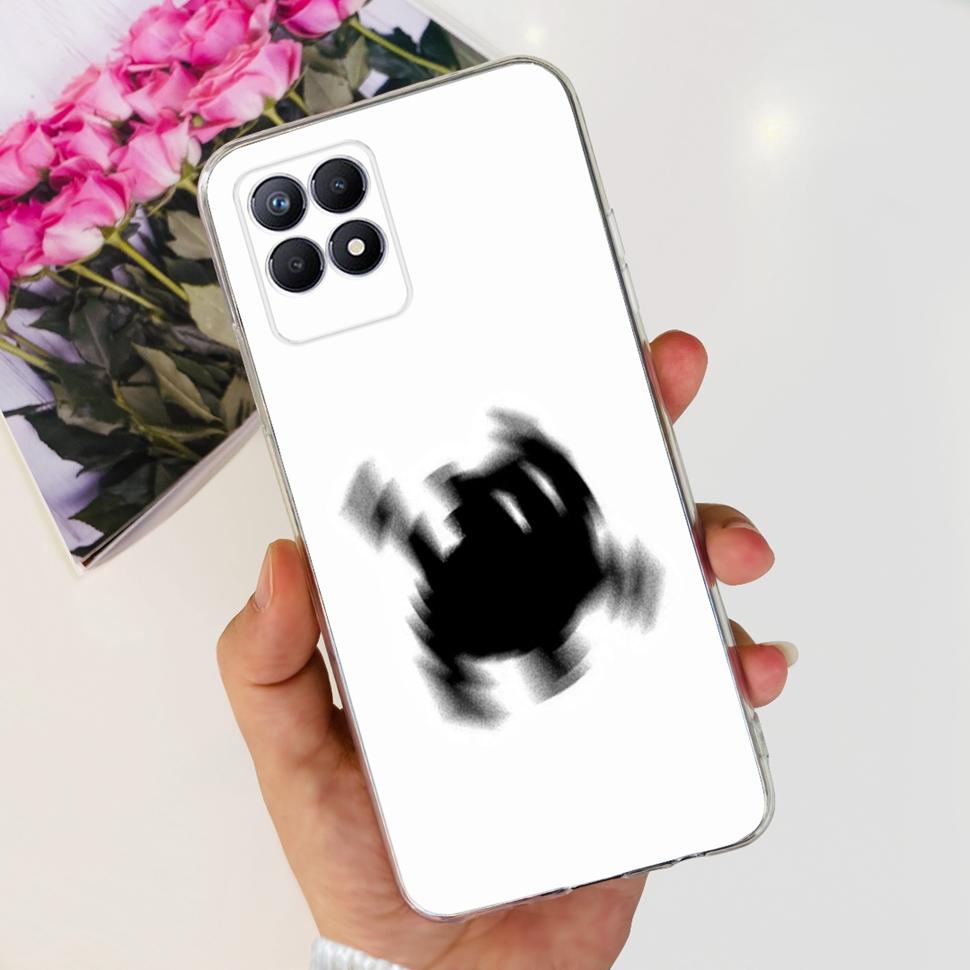For Realme 8i Case Realme8i RMX3151 Cute Panda Cartoon Cover Soft Silicone Case For Oppo Realme Narzo 50 Narzo50  Fundas Capa