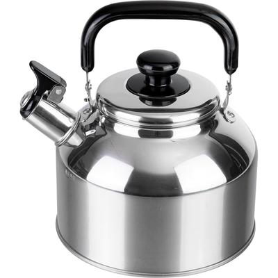 Wahei Freiz Fuefuki Induktion und Gas Einfach Edelstahl Weithalskessel, 3,6 l, Kompatibel, 2,5 l Fassungsvermögen, Sauber, Stahl, Lilacan, RB-2235