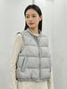 Light Cotton Vest Women's Short Autumn and Winter Korean Loose Round Neck Cotton Clothes Vest Thermal Vest Vest Vest Outside