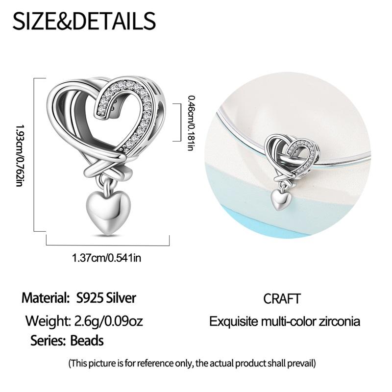 Copper Clasp Copper Cz Pave Clip Charms Lucky Clover Ladybug Safety Chain Fit Original Bangle Bracelet Jewelry Clip