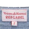 Vivienne Westwood Red Label wool blend stripe Long sleeve one piece 2 Women Used