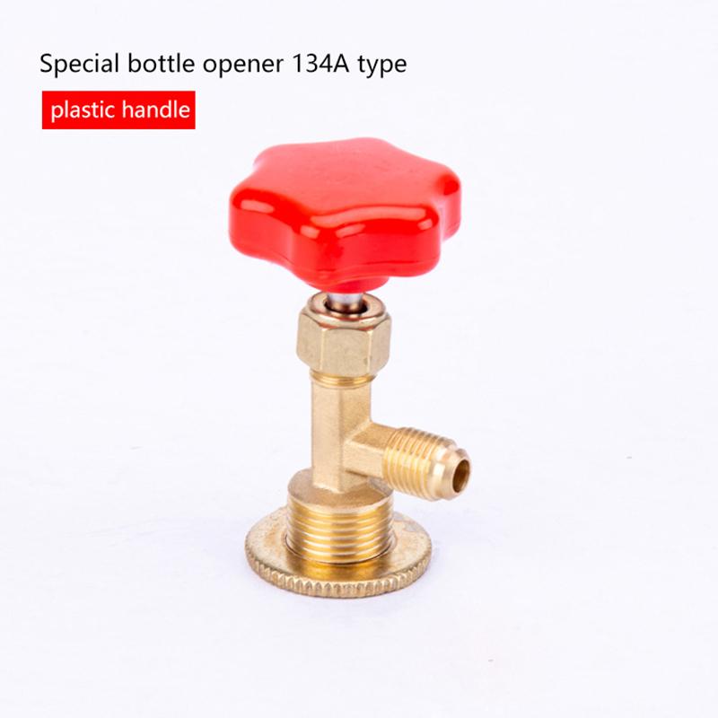 Refrigerant Recharge Hose Air Ac Conditioner Con Conditioner Gauge Charge Recharge Measuring Hose Dispensing Valve Bottle Opener