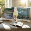 Famous Water Lily Sunrise Pillow Anime Pillow Sofa Bed Head Pillow Cover Cushion Cover Fashion