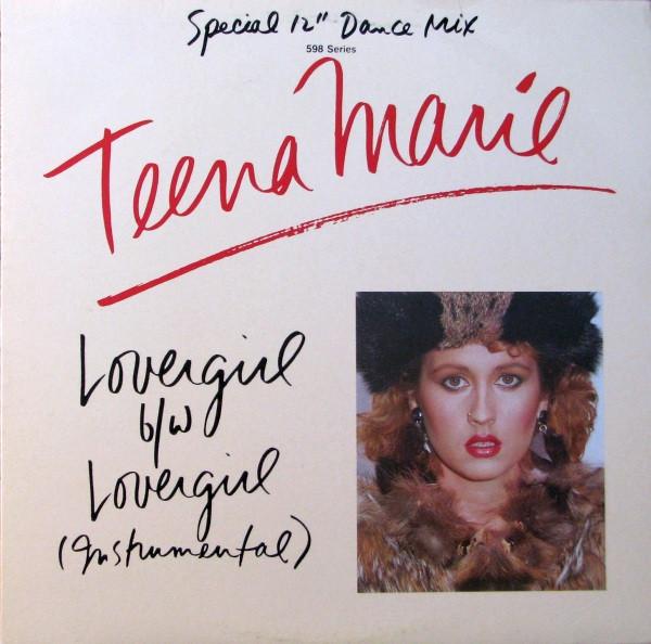 12inch Record TEENA MARIE - Lovergirl (Special 12" Dance Mix) 12EXP05100 Epic 1985 Canada Soul/Funk Used
