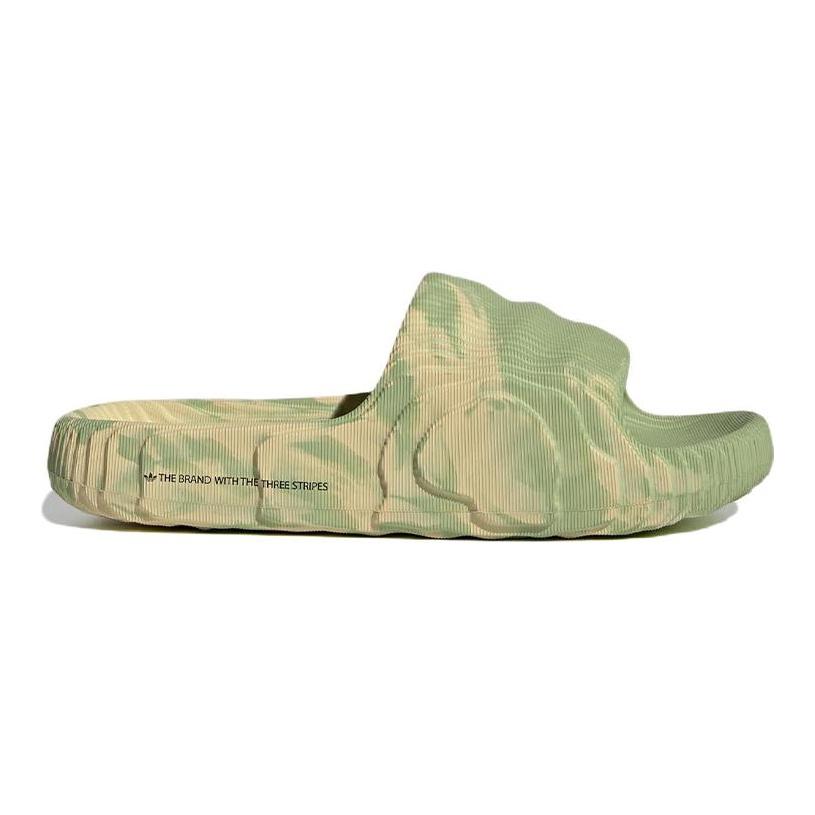 Adidas Adilette 22 Slides 'Magic Lime Desert Sand' GY1597