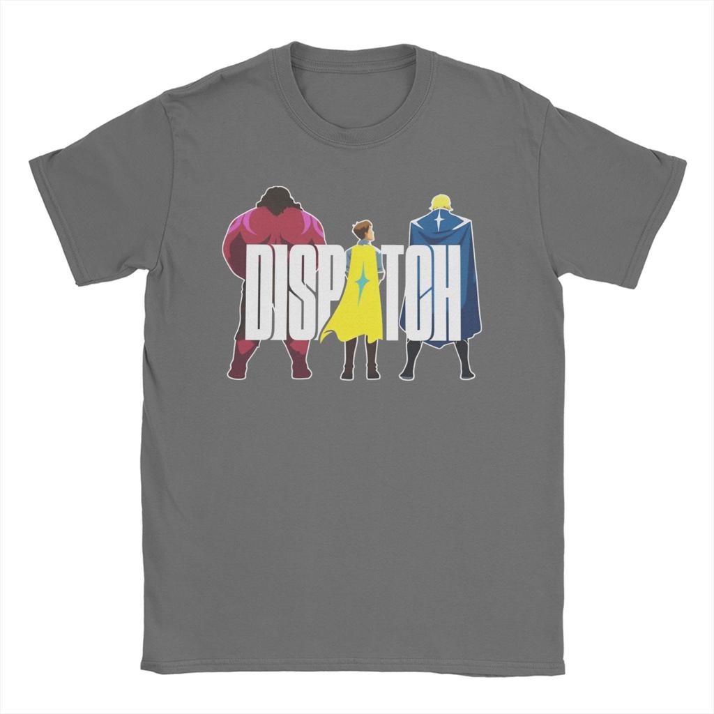Dispatch Game  Men's T Shirt  Humorous Tee Shirt Short Sleeve Crew Neck T-Shirt Cotton Summer Clothing