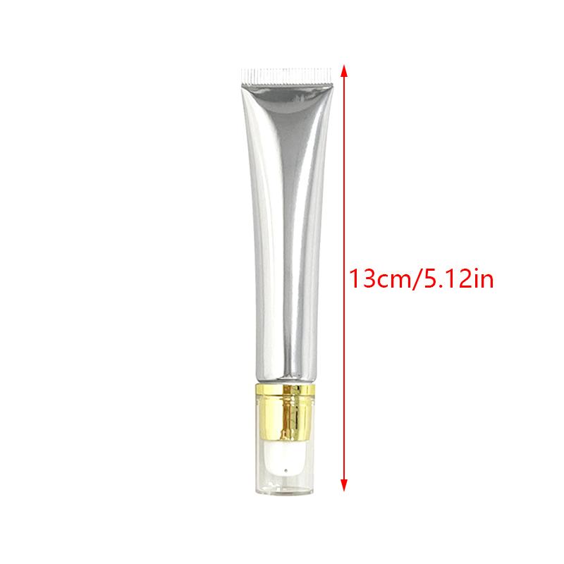 1 Pcs Empty Squeeze Tube Soft Pump Head Massage Head Hose Sample Bottle Eye Cream Lip Gloss Lotion Cosmetic Container Diy Makeup