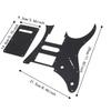 Black Color Humbucker Pickguard PVC Guitar Scratch Plate  For Electric Guitar