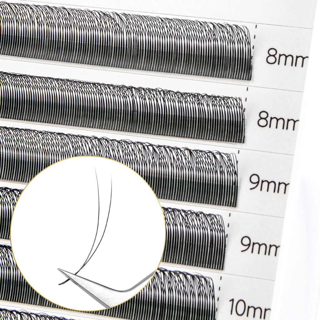 Befer Natural False Eyelashes 2d Narrow 0.07/0.10 Super Soft Eyelash 8-15mm Lashes Extension Supplier High Quality Wholesale