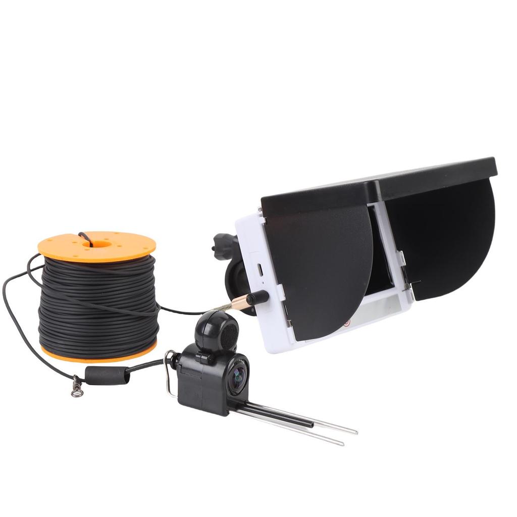 Underwater Fishing Camera Water Proof 5MP 1080P 195 Degrees  Wide Angle 4.3 Inch Underwater Fish Finder with 164ft