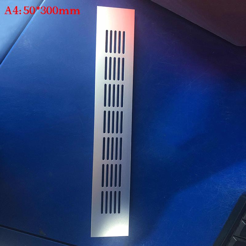 1Pc Aluminum Alloy Vents Perforated Sheet Air Vent Plate Ventilation Grille Vent